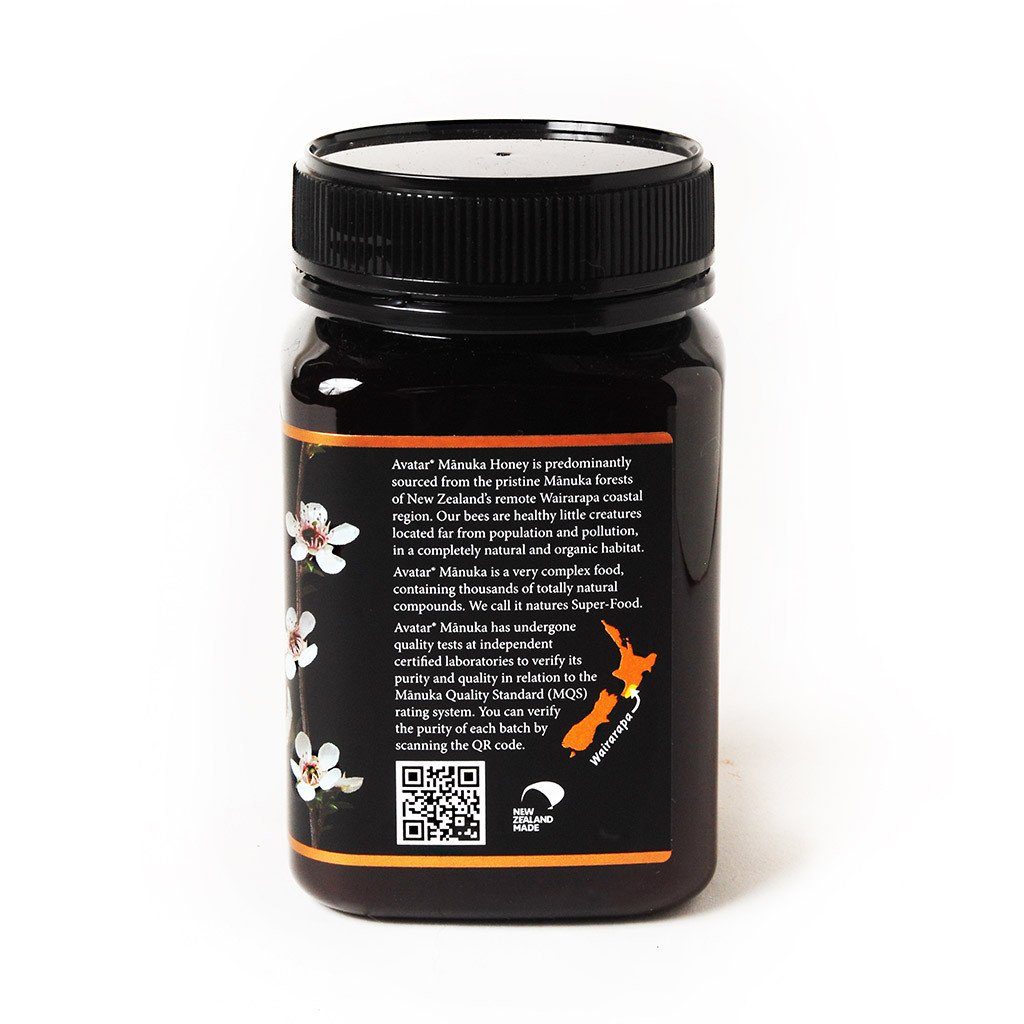 Manuka Honey 10+ 500g | Lab Certified MGO 250, >80% Manuka Pollen count | 100% Pure Natural NZ Honey 
