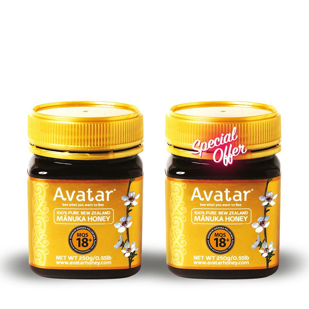 Stunner Deal! Gold Label Manuka Honey 18+ Combo Manuka Honey Avatar Honey NZ 