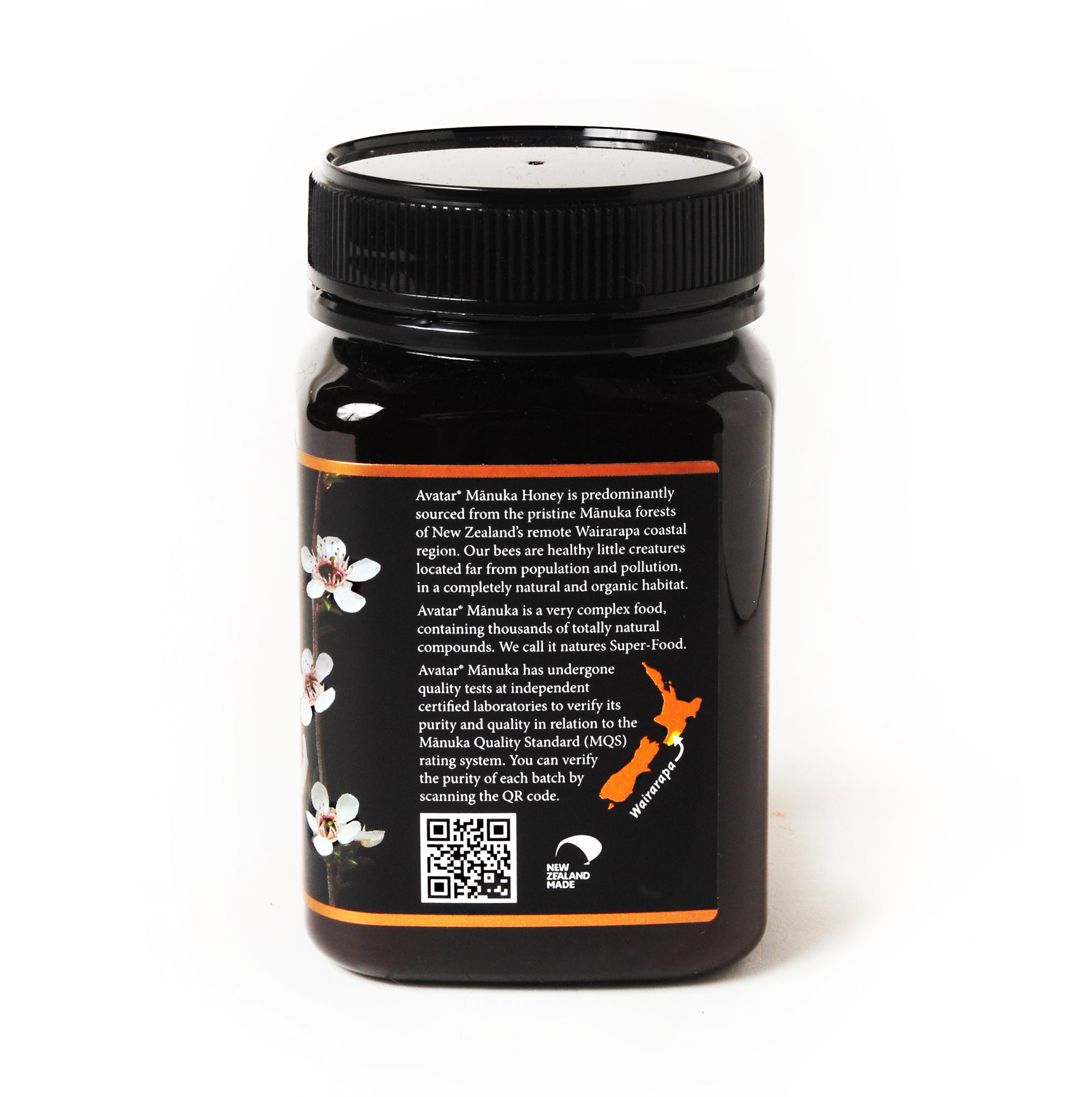 Manuka Honey MGO180 500g | MQS8+ (12 x 500g Carton)