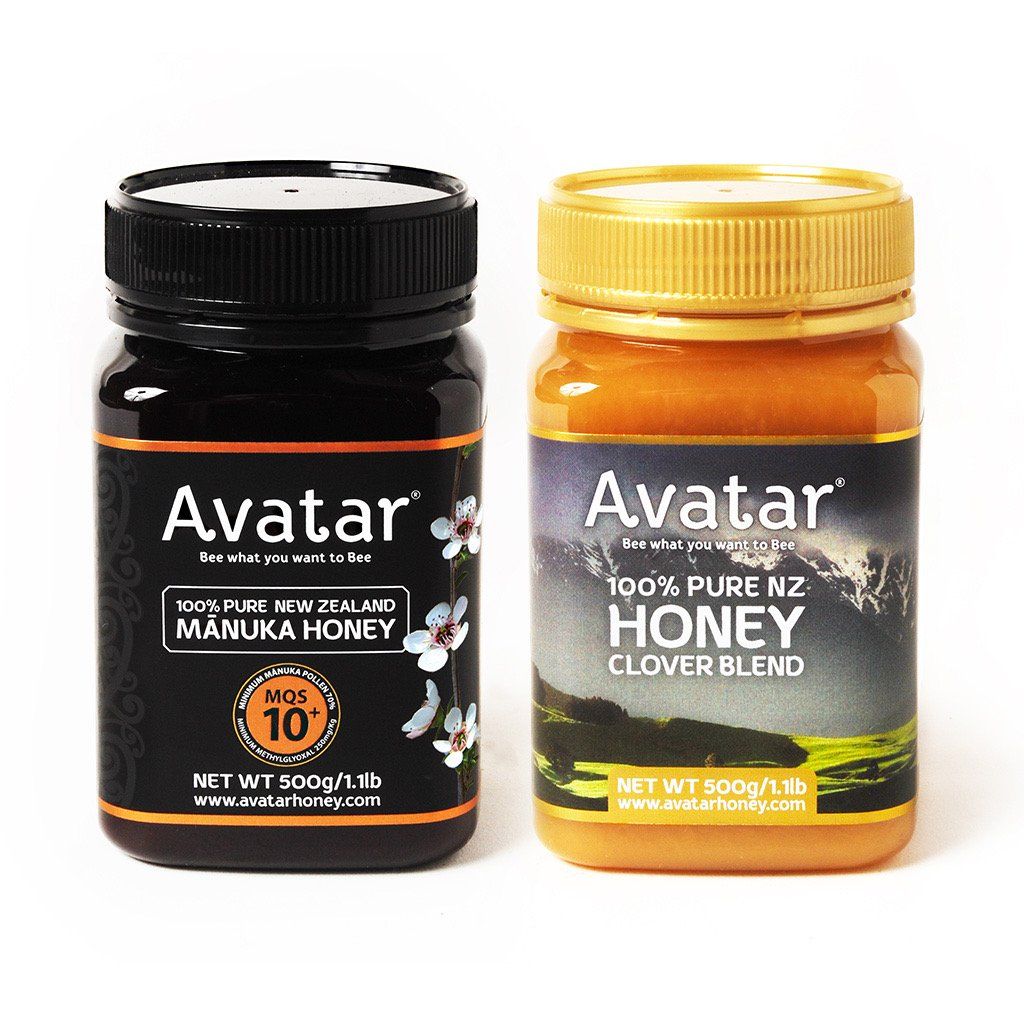 Clover Blend and Manuka Honey 10+ Combo Deal 1 Combo Deal Avatar Honey NZ 