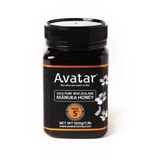 New Zealand Manuka Honey Online MGO100, 100% Pure New Zealand Natural Honey 500g, by Avatar Honey NZ 