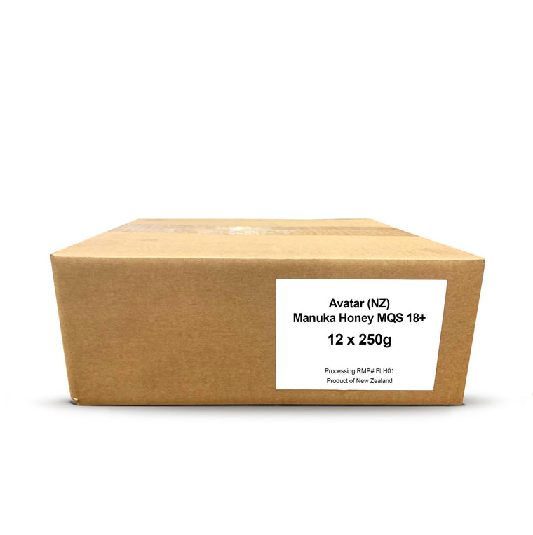 Manuka Honey MGO700 250g | MQS18+ (Carton) Manuka Honey Avatar Honey NZ 