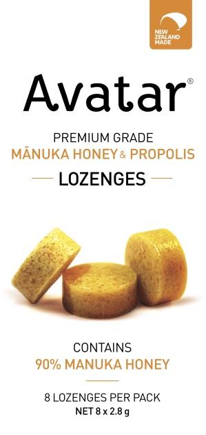 NEW! Manuka Honey & Propolis Lozengers Avatar Honey NZ 